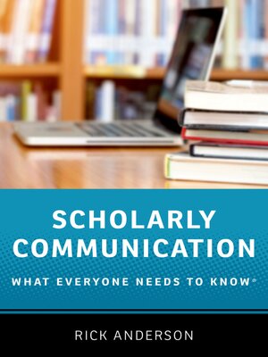 cover image of Scholarly Communication
